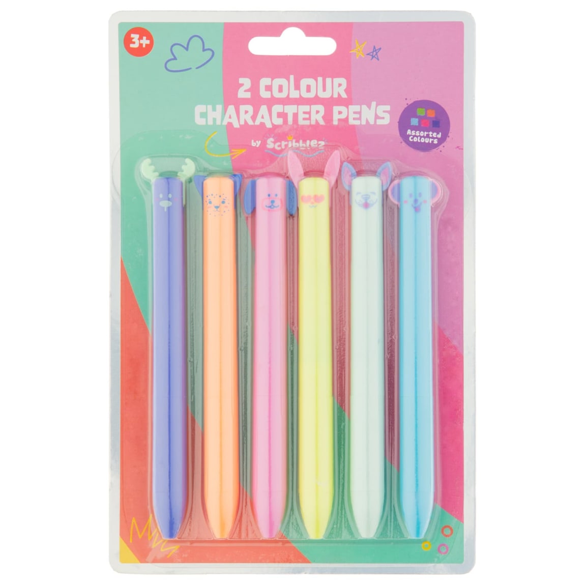 433941-2-colours-character-pens