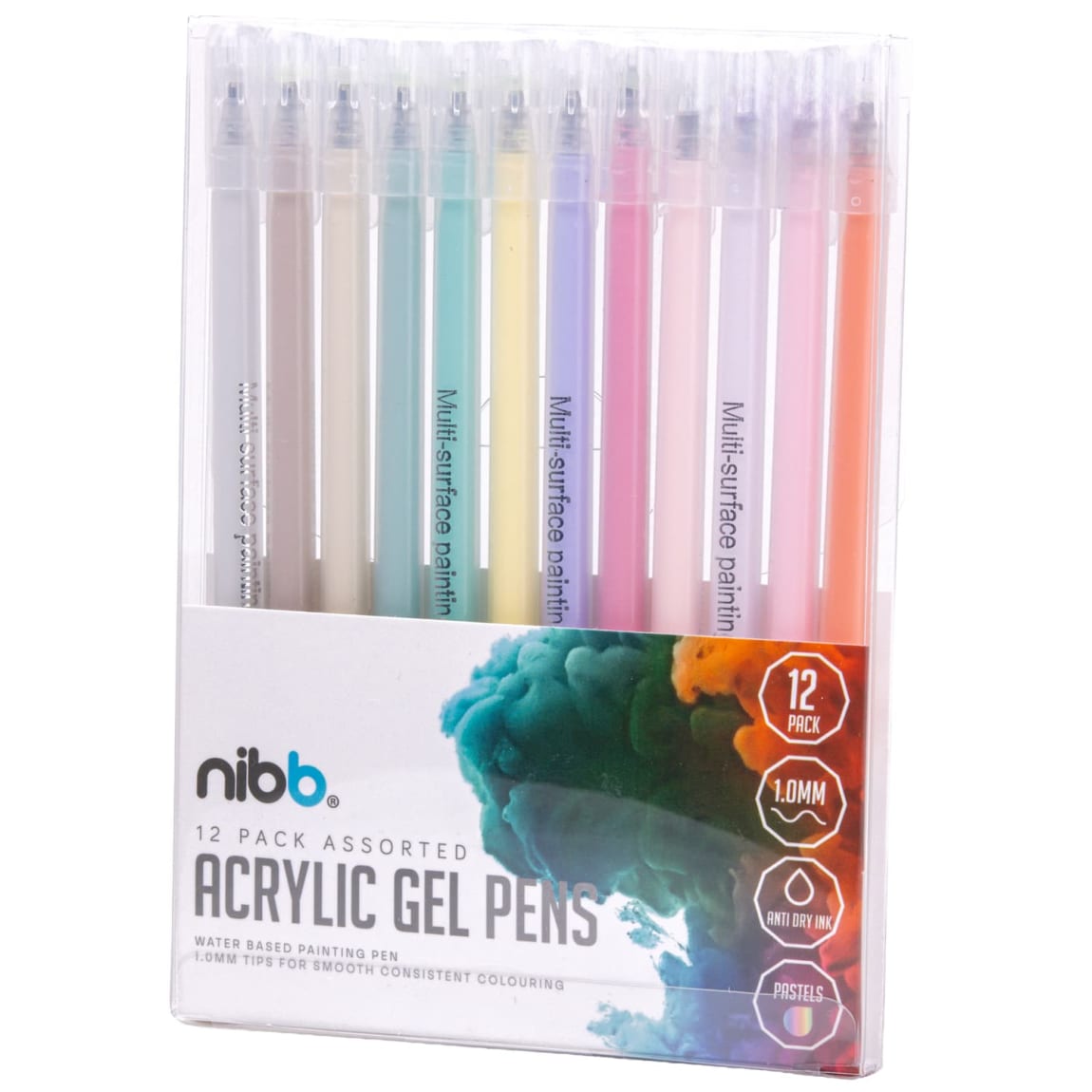433979-nibb-12-pk-gel-acrylic-gel-pens-pastels