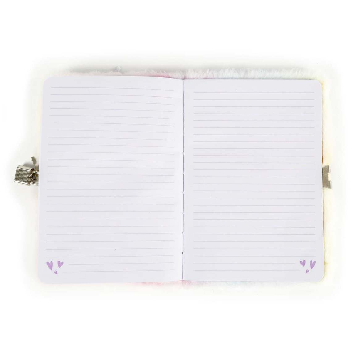 434047-a5-fluffy-lockable-book-unicorn