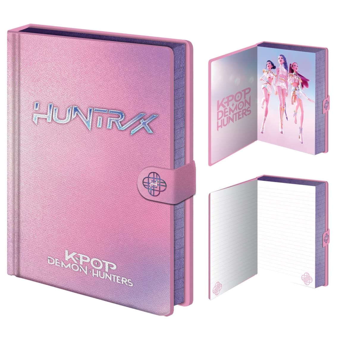 KPop Demon Hunters Premium A5 Notebook | Stationery | B&M