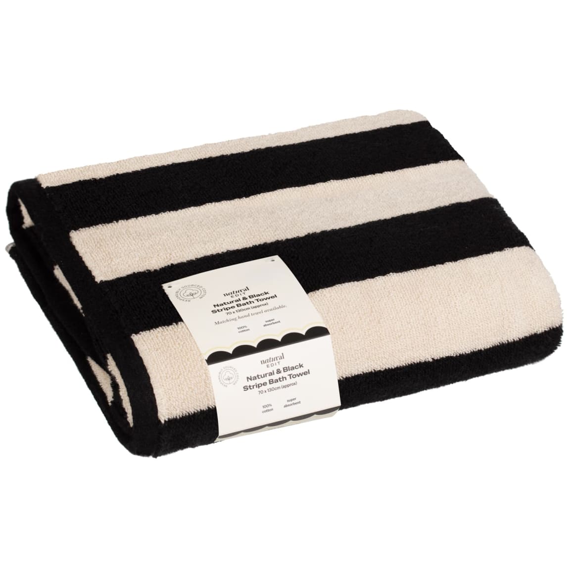 434672-natural-and-black-stripe-bath-towel