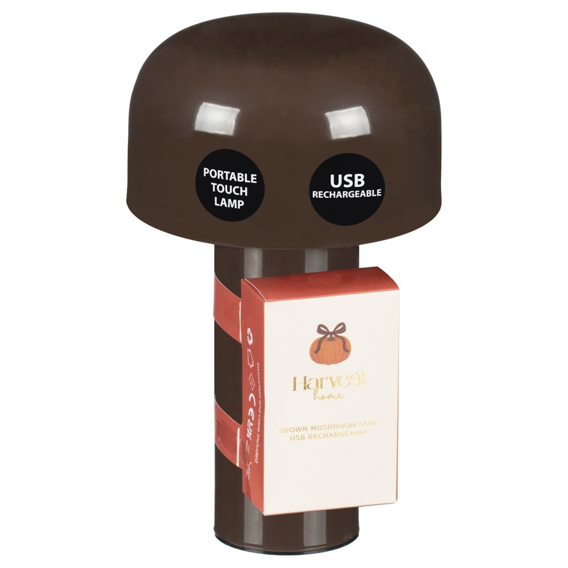 434860-mushroom-lamp-usb-powered-dark-brown