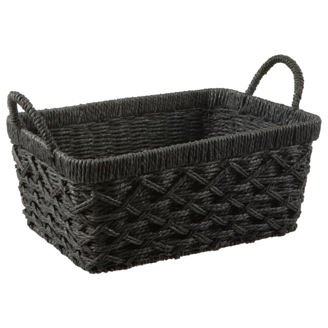 435051-paper-weave-basket-black