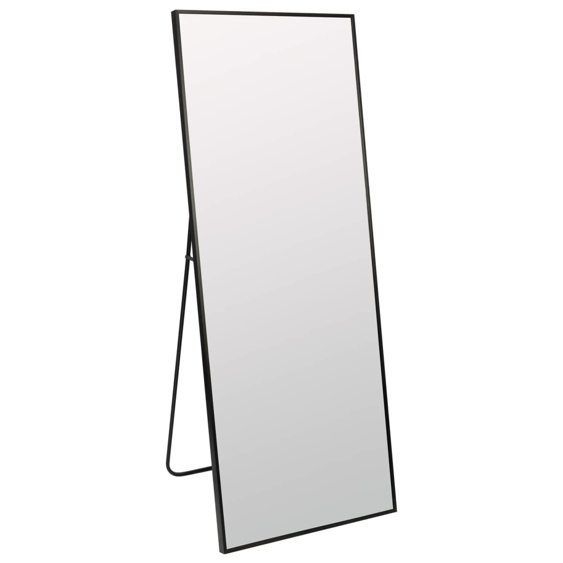 435066-black-square-frame-mirror-with-stand-2