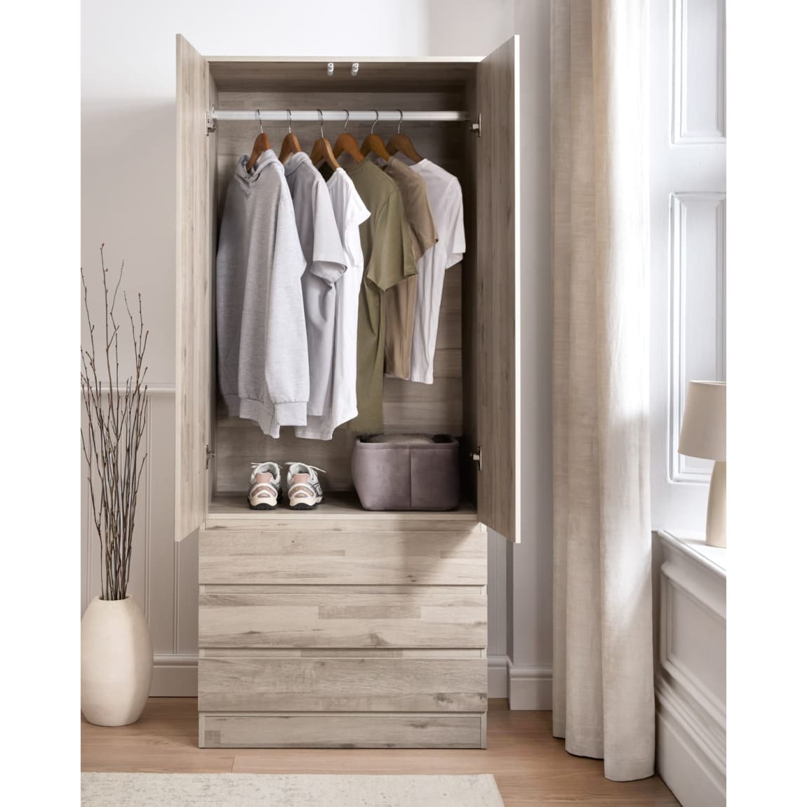 435624-sienna-wooden-effect-2-door-3-drawer-wardrobe-2
