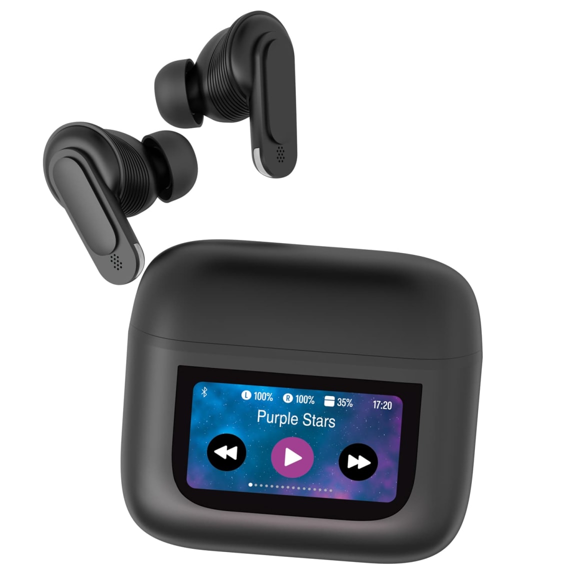 435744-airbuds-smart-led-screen-charge-case-black-3