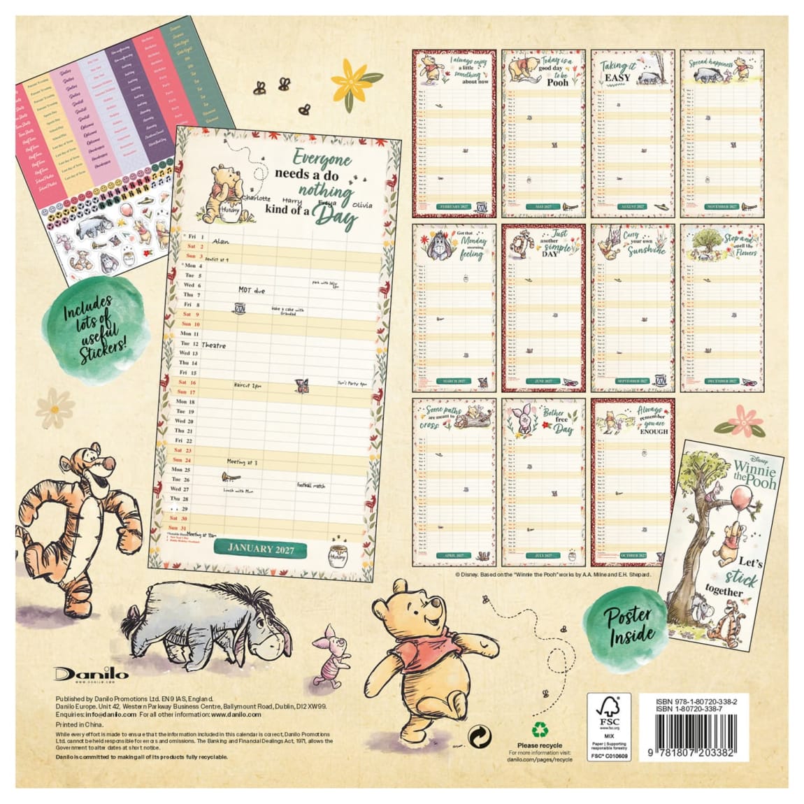 435770-winnie-the-pooh-family-organiser-green