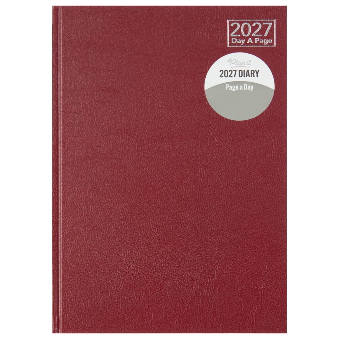 435789-a5-page-a-day-diary-2027-red