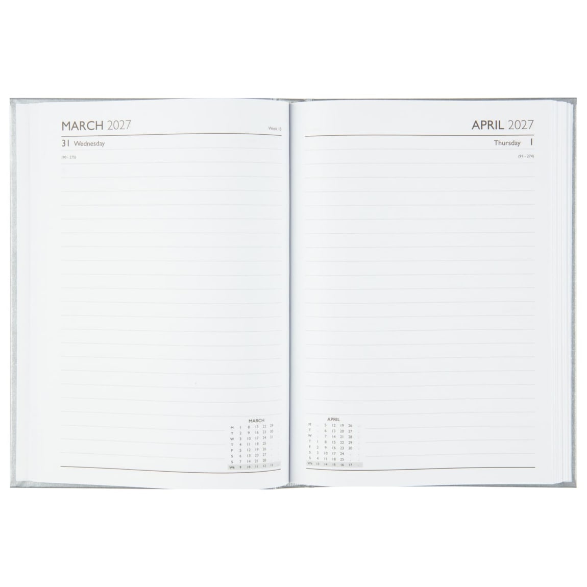 435789-a5-page-a-day-diary-2027-silver-2
