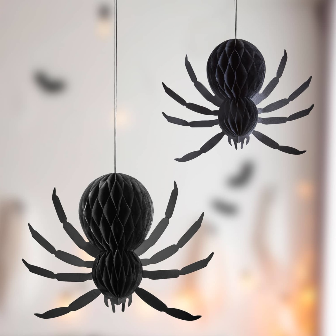 435830-2pk-hanging-paper-honeycomb-spiders