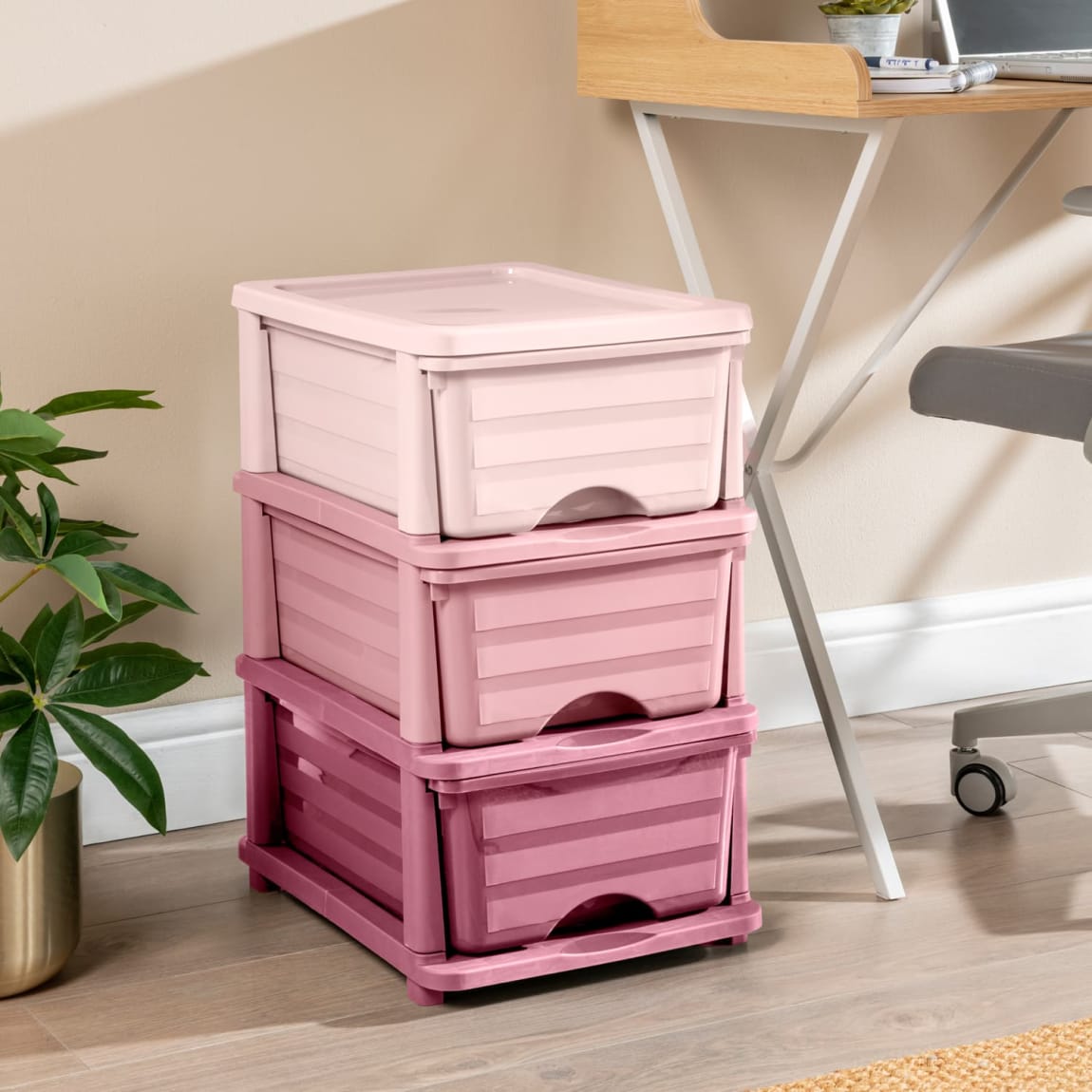 436033-3-tier-ombre-drawer-unit-pink