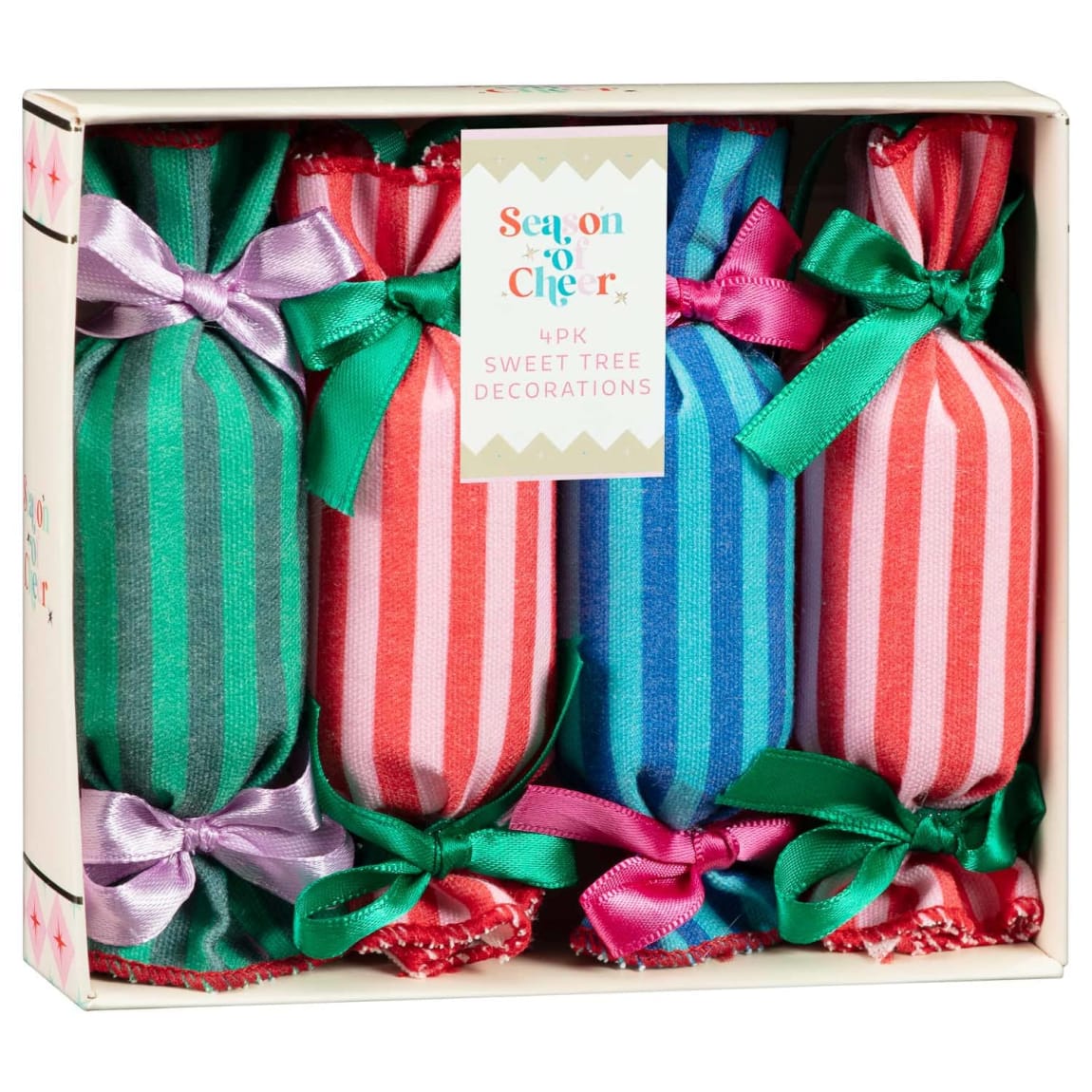 436499-4pk-plush-wrapped-sweet-decorations