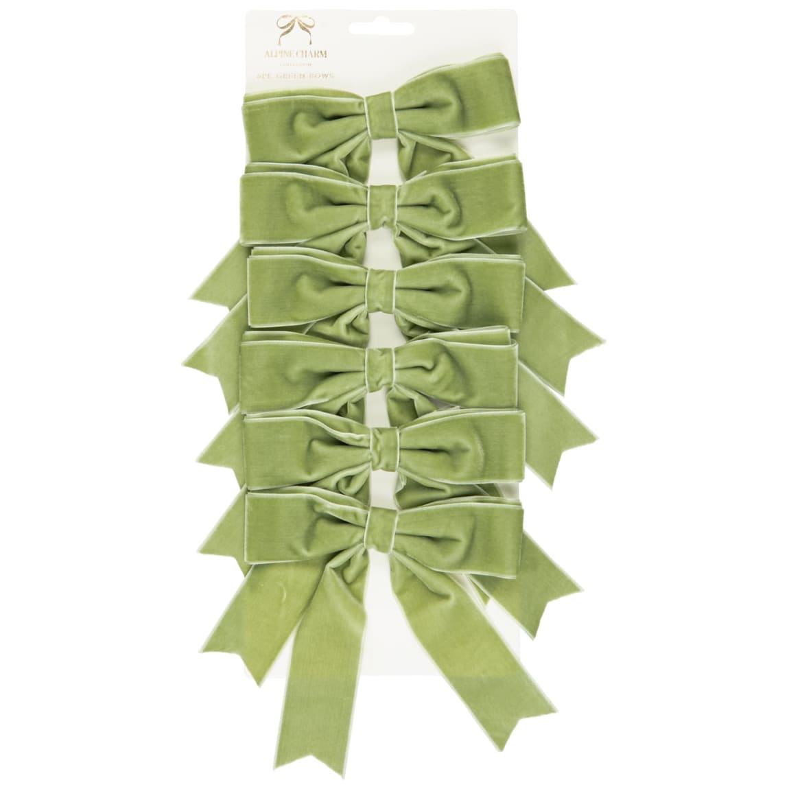 436531-6pk-green-bows