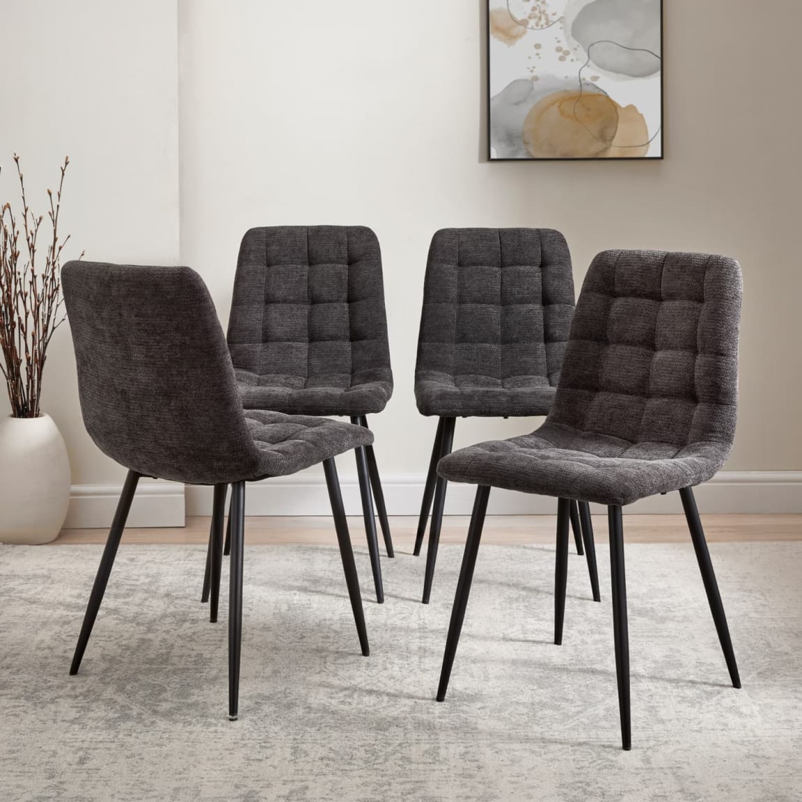 437466-zurich-5-piece-black-marble-dining-table-set-4