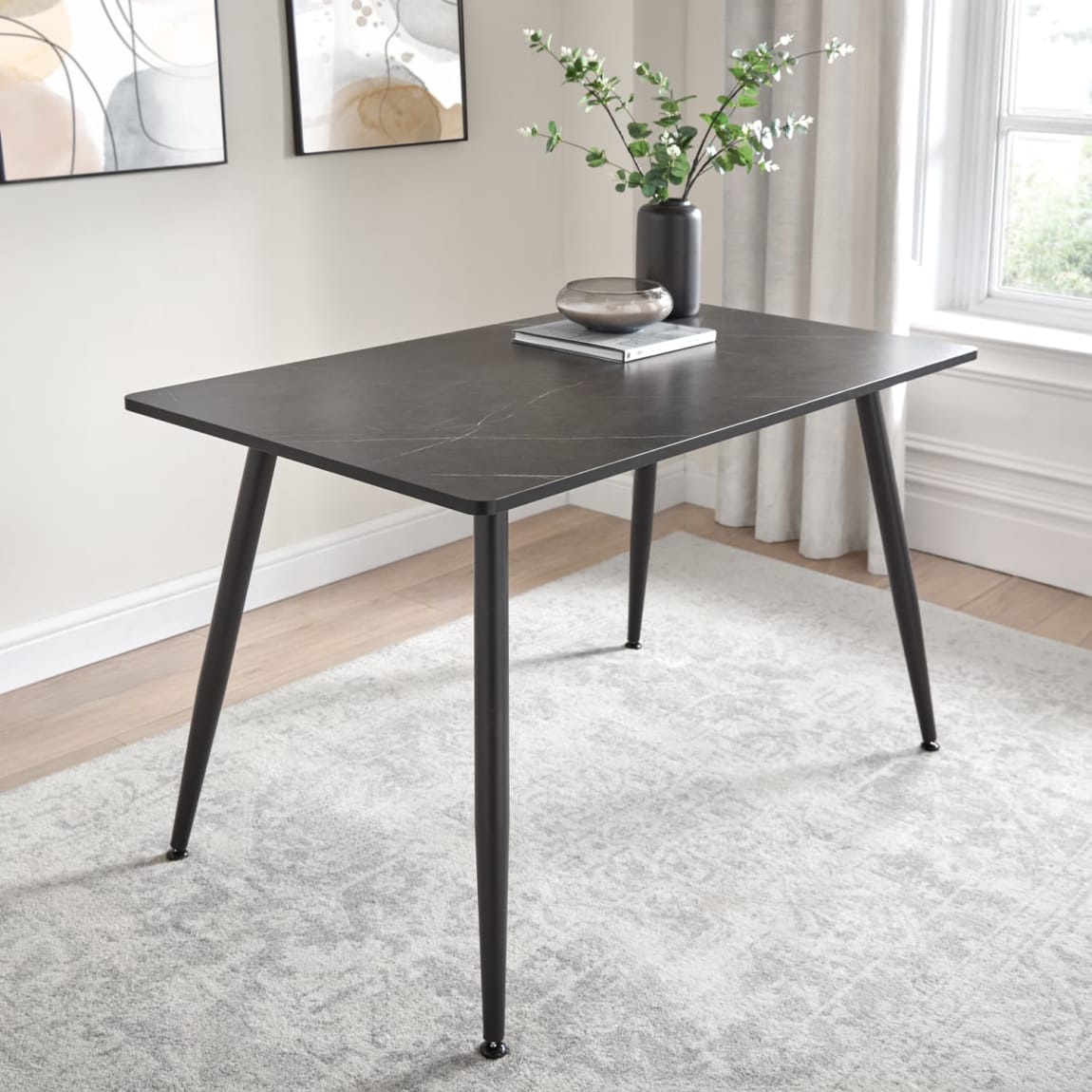 437466-zurich-5-piece-black-marble-dining-table-set