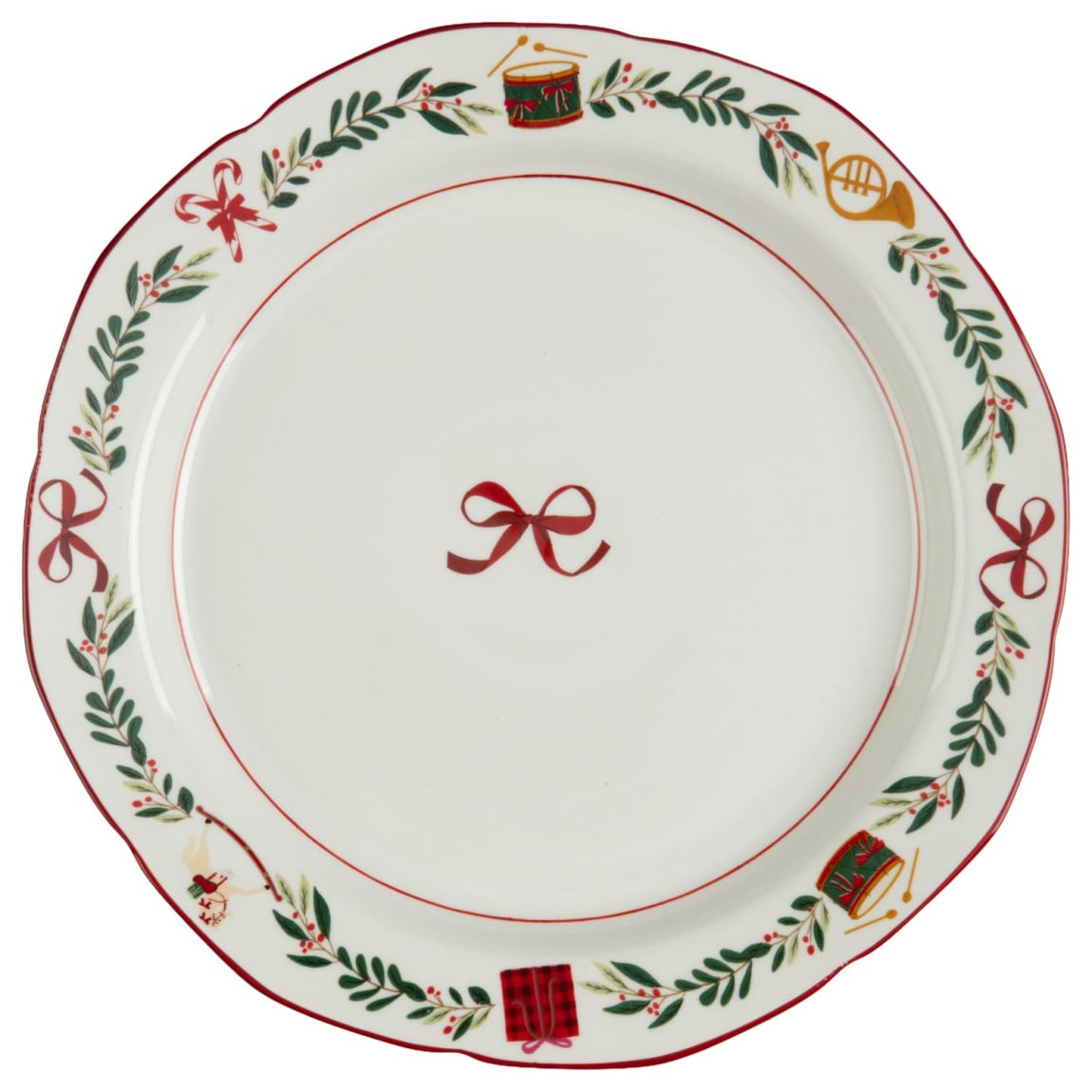 438092-trad-10_5-coupe-christmas-print-dinner-plate