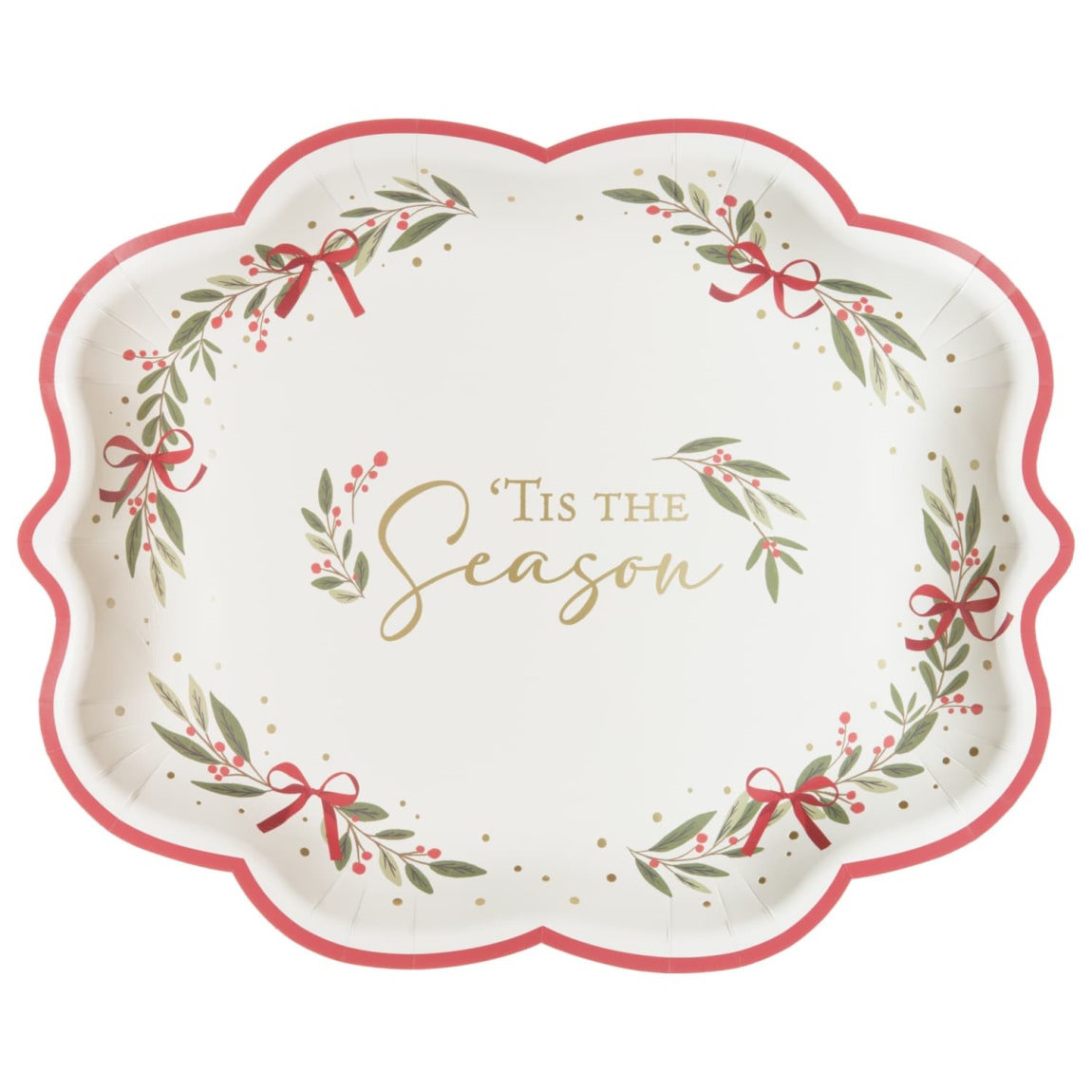 438414-4pk-large-christmas-scalloped-traditional-plate
