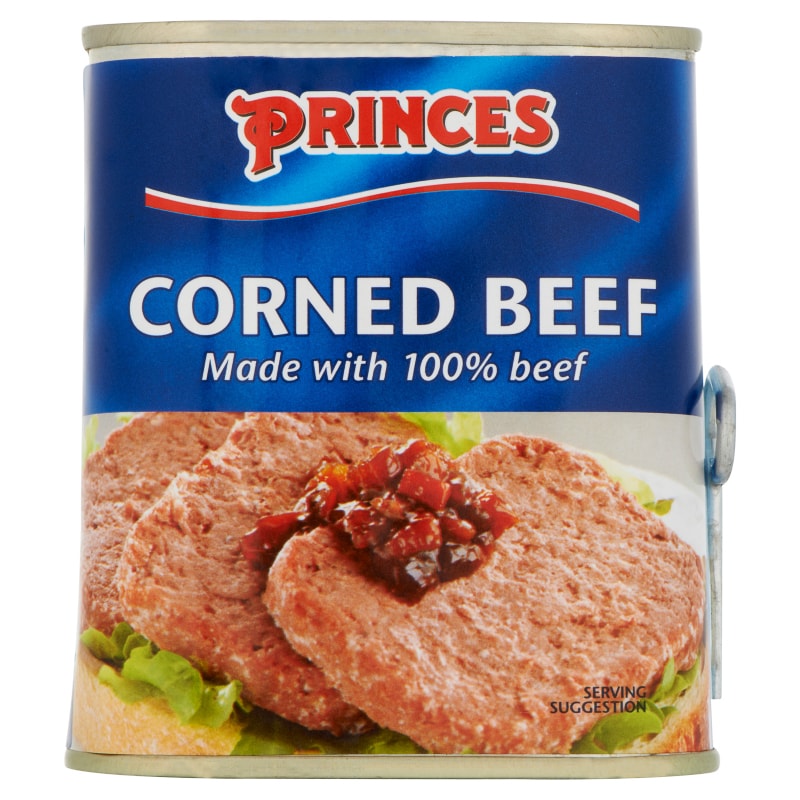 Princes Corned Beef 325g Tinned Beef, Groceries