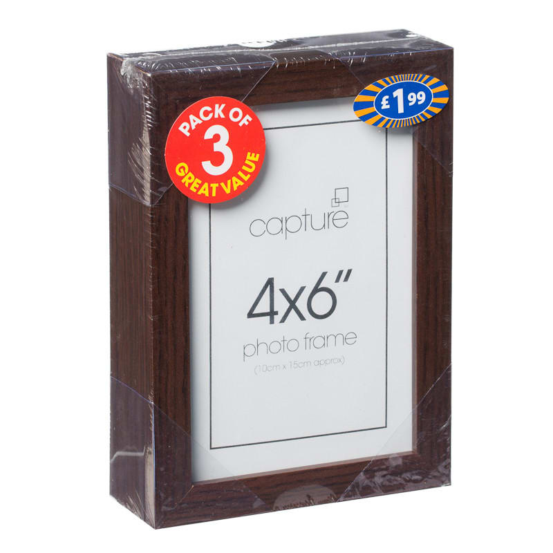 B&M Photo Frames 3pk 278309 B&M