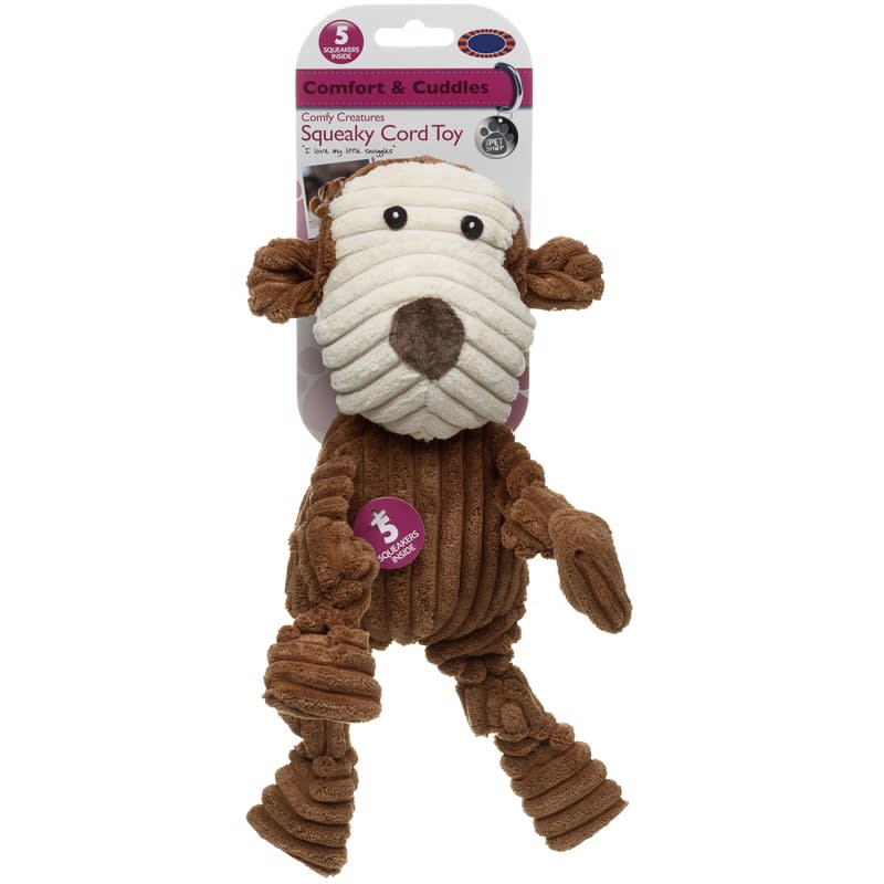 Squeaky Cord Toy Pets Dog Toys B&M