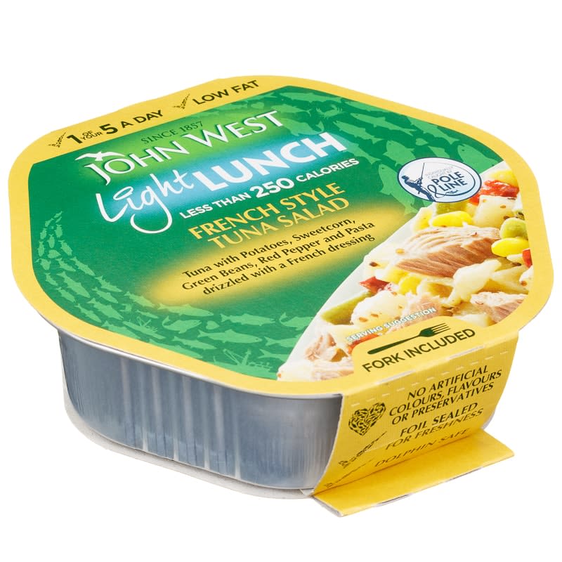 John West French Style Tuna Salad 220g Groceries B&M
