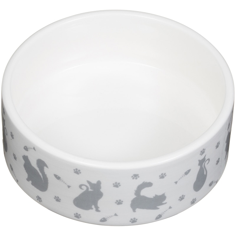 small ceramic pet bowl