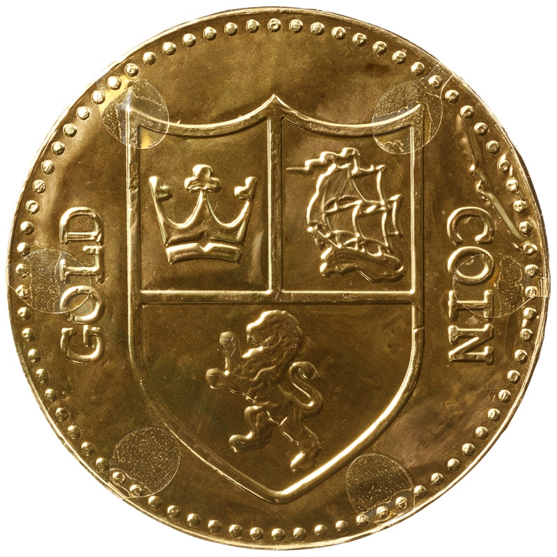 Giant Chocolate Coin 80g Christmas Chocolates, Gifts