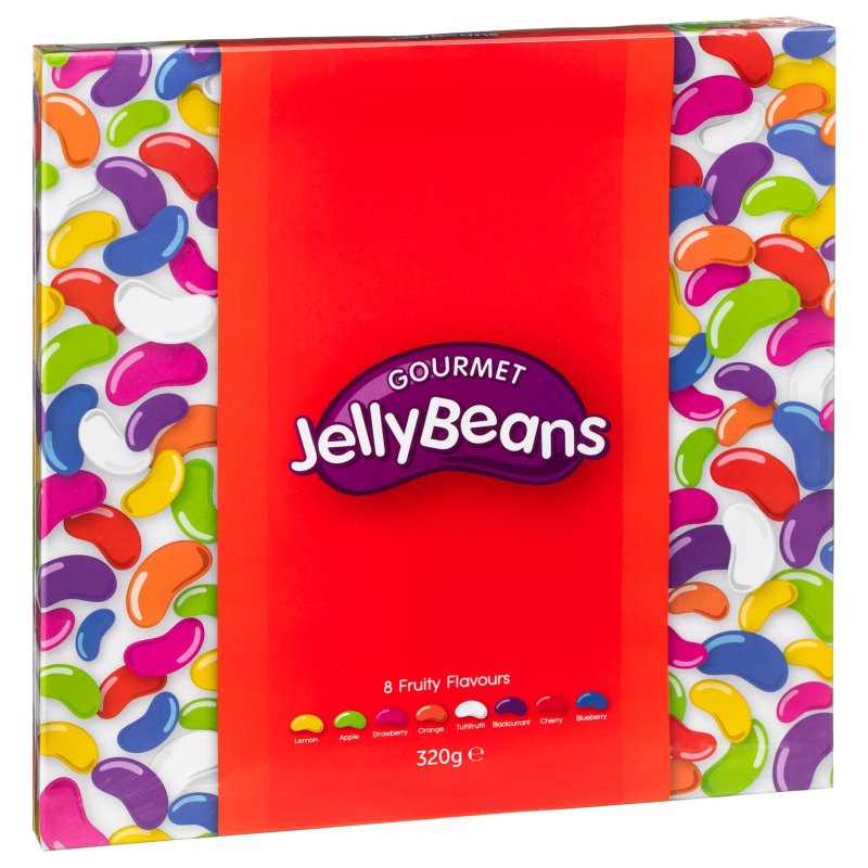 Jelly Beans Box 320g Christmas Confectionery B&M