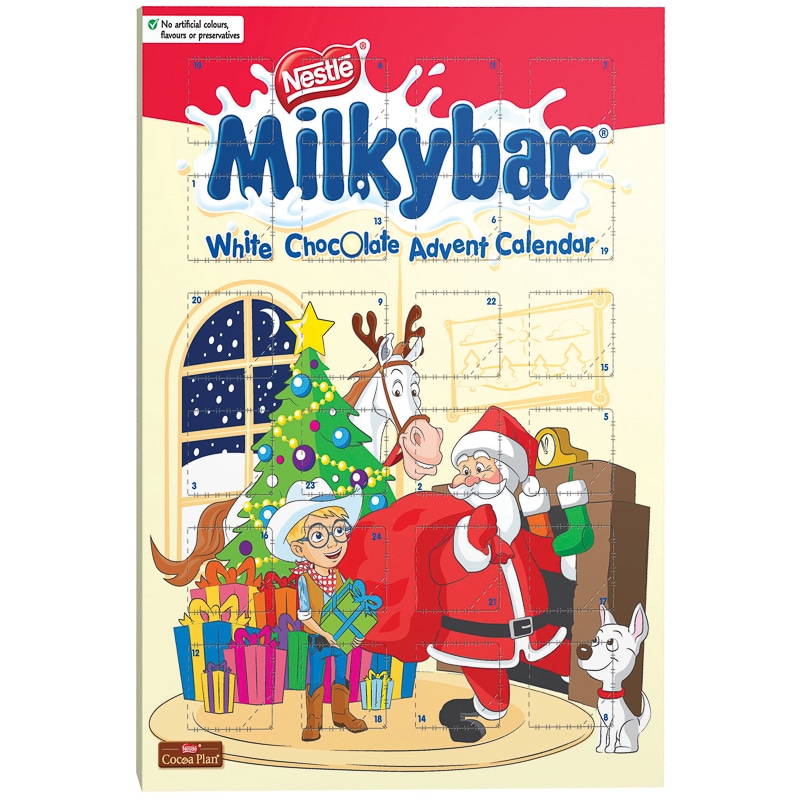 Milkybar White Chocolate Advent Calendar Christmas B M