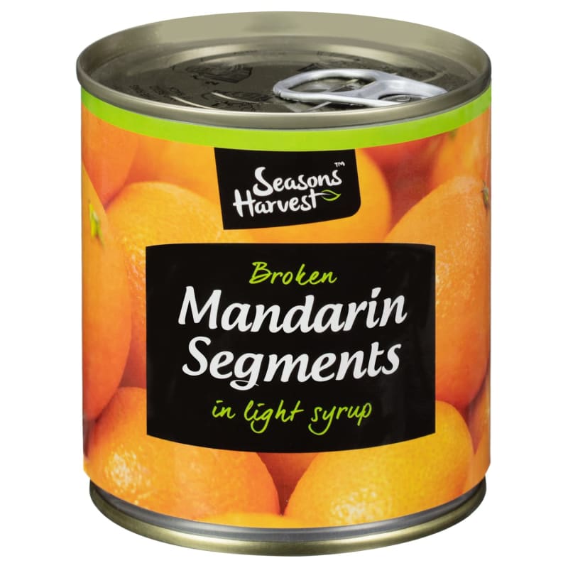 Seasons Harvest Mandarin Segments 311g Tinned Products B&M