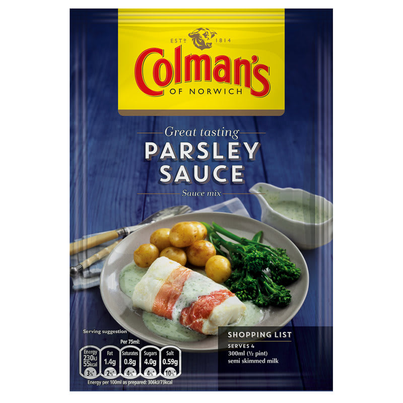 Colman's Parsely Sauce 40g Groceries Sauce Sachets & Mixes