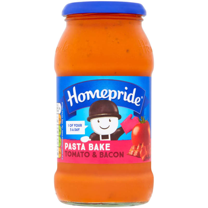 Homepride Pasta Bake Tomato & Bacon 450g B&M Stores