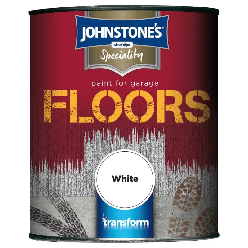 Johnstone's Paint Garage Gloss White 750ml B&M Stores