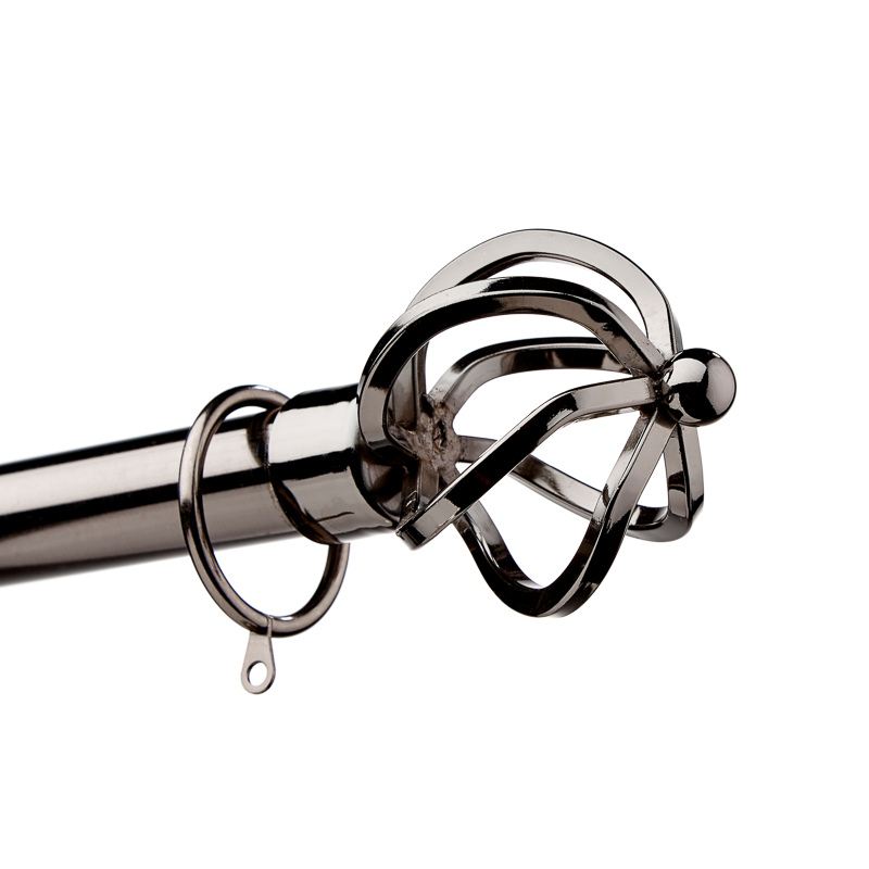 Extendable Mace Cage Curtain Pole 70 120cm Curtain Poles Tracks