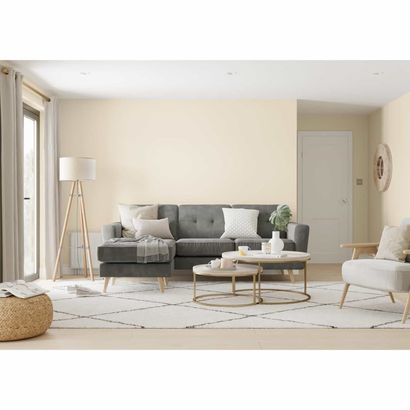 Dulux Silk Paint 2.5L Buttermilk DIY B&M