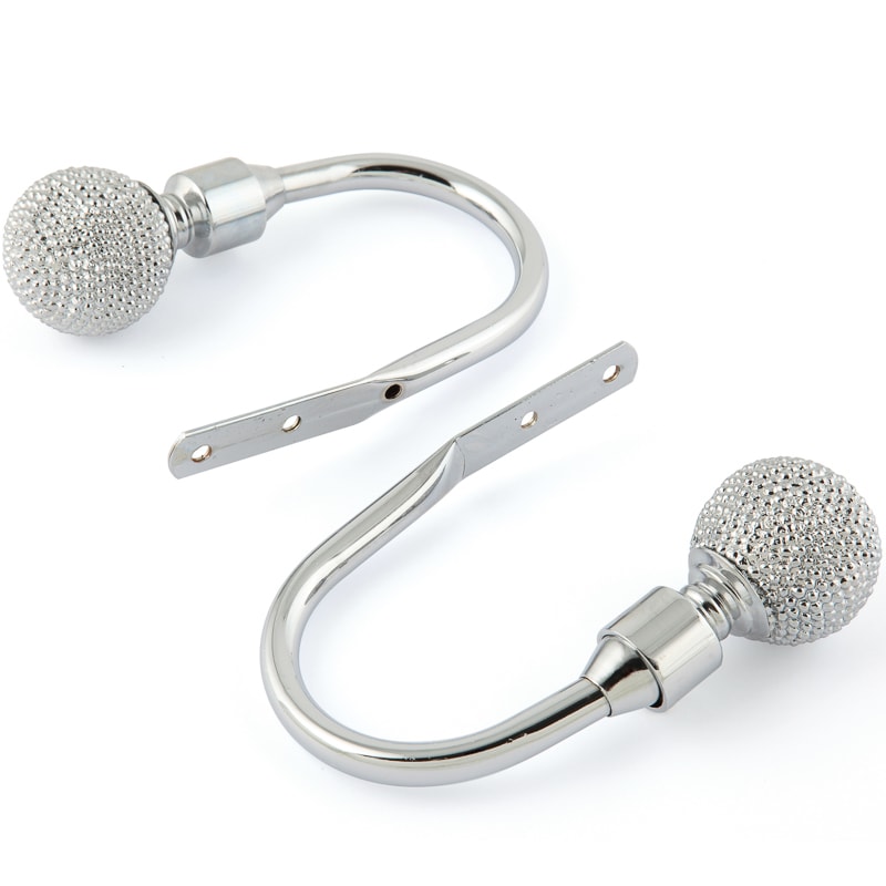 Beaded Curtain Holdbacks Curtains Poles & Accessories B&M