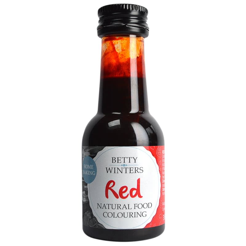 Betty Winters Red Natural Food Colouring 38ml | Groceries - B&M Betty Winters Red Natural Food Colouring 38ml | Groceries - B&M