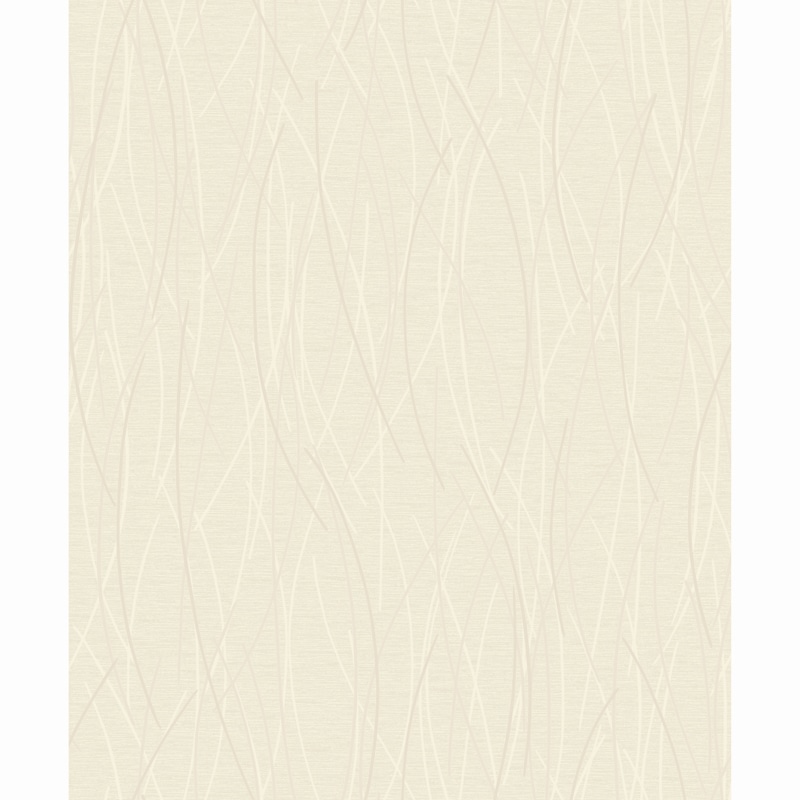 Texture Pure Blown Wallpaper Cream DIY Wallpaper B&amp;M
