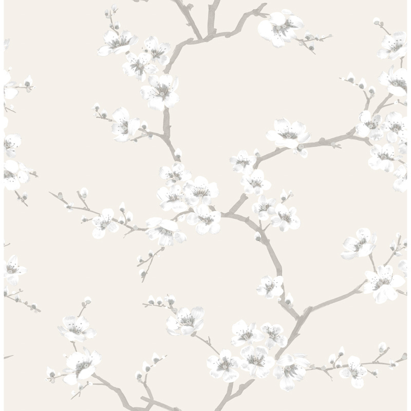 Fresco Apple Blossom Tree Wallpaper Natural Decorating, DIY