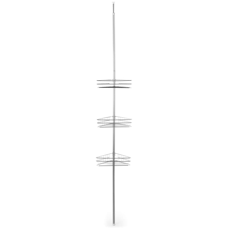Beldray 3 Shelf Tension Rod Bathroom Accessories B M On Image To Enlarge