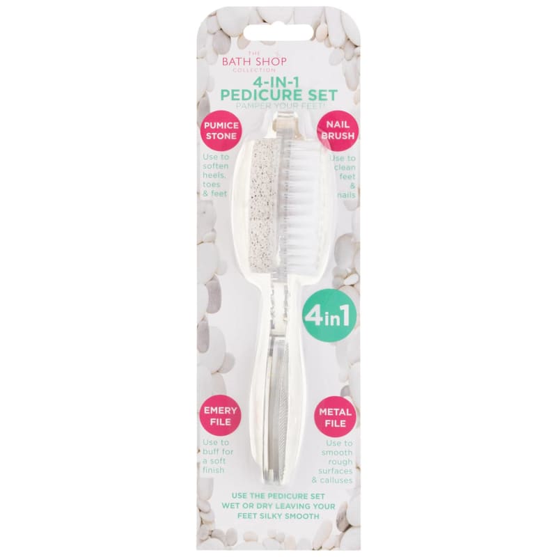 Footcare 4in1 Pedicure Set Skincare B&M