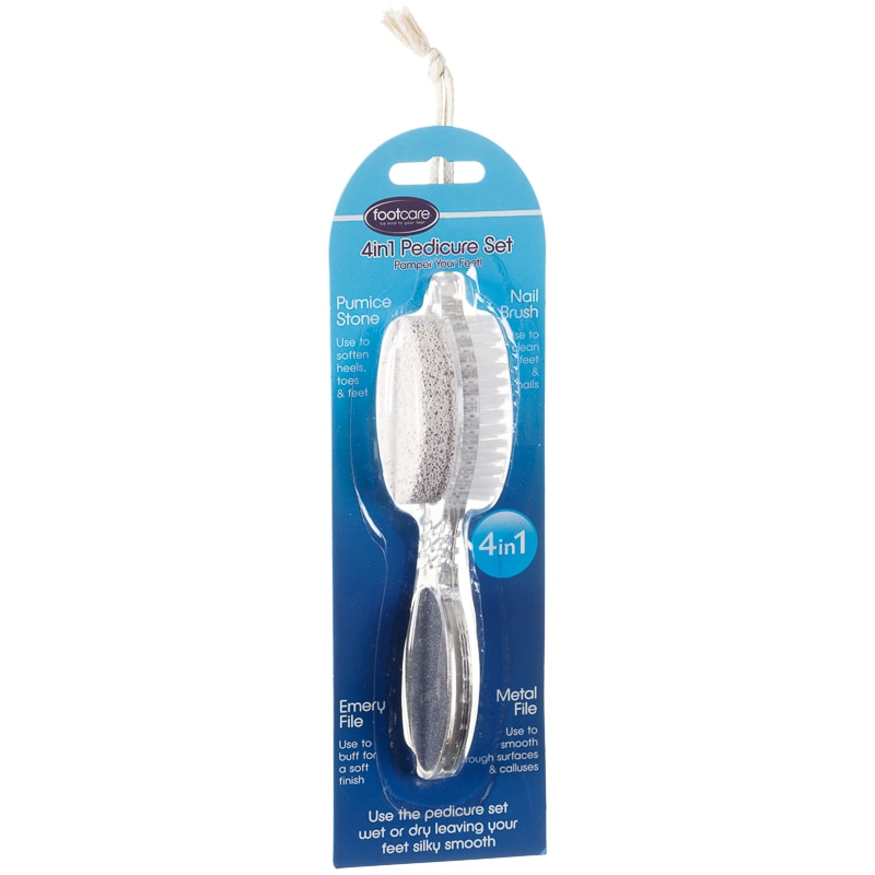 Footcare 4in1 Pedicure Set Skincare B&M