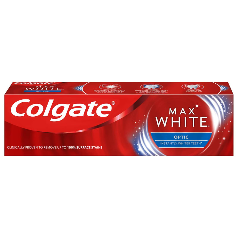 toothpaste colgate optic white