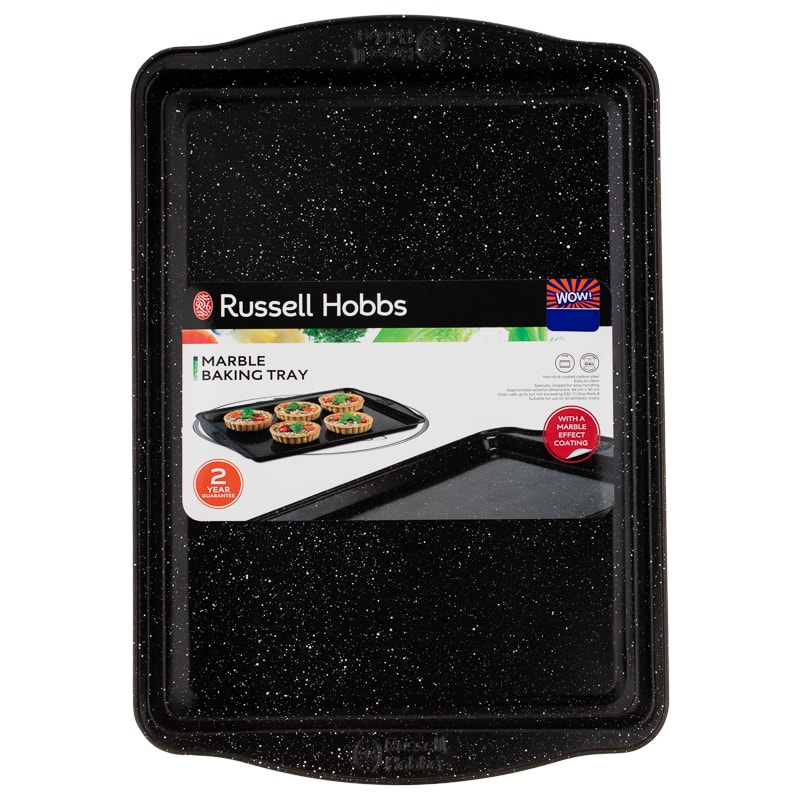 Russell Hobbs Marble Baking Tray Cookware, Bakeware, Kitchen