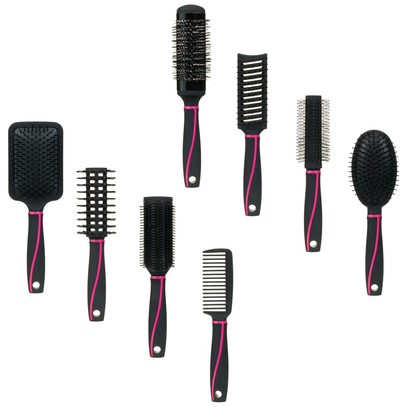 Radial Blow Dry Curling Brush Hair Brushes B&M