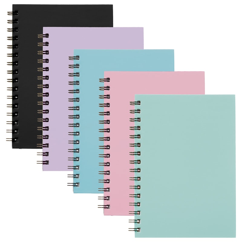 A5 Bright Hardback Book Stationery B&M