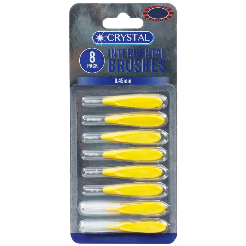 Crystal Interdental Brushes 8pk Dental Care B&M
