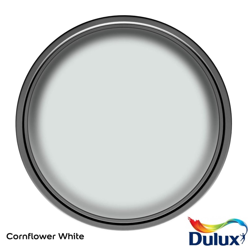 Dulux Matt Emulsion Cornflower White 5L Emulsion B&M Stores
