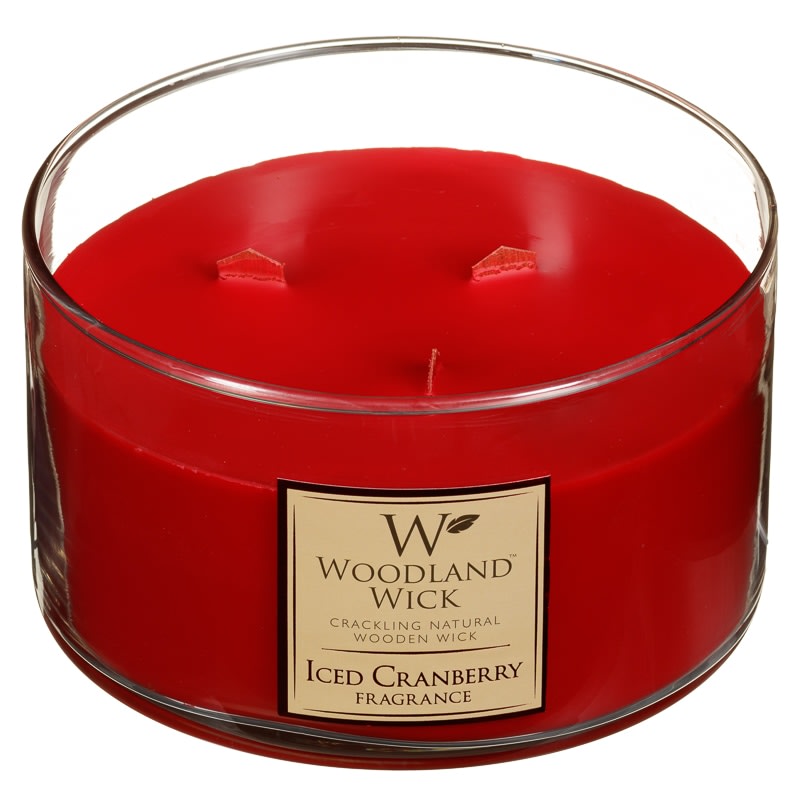 Woodland Wick XXL Candle Cranberry Scented Candles B&M