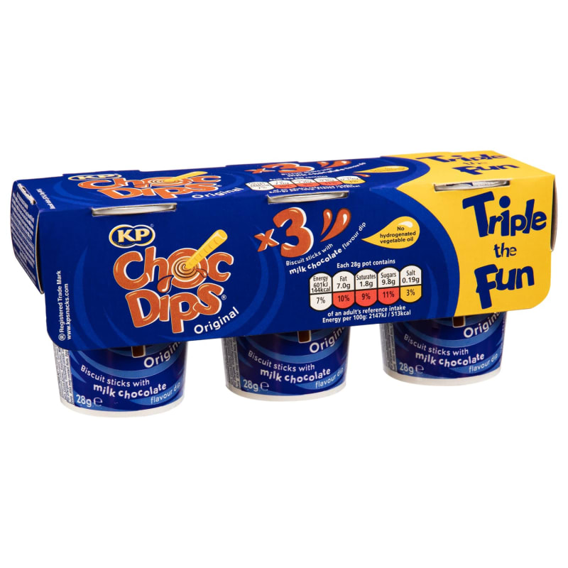 KP Chocolate Dips Original Chocolate Multipacks B&M stores